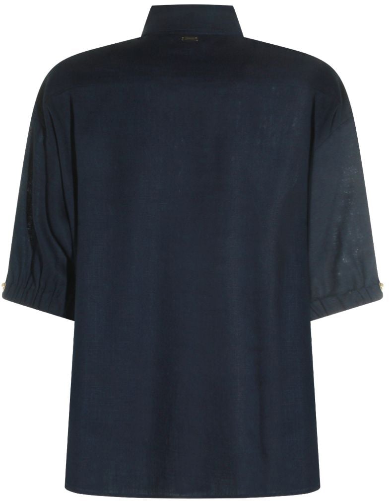Herno Shirts Blue Blauw