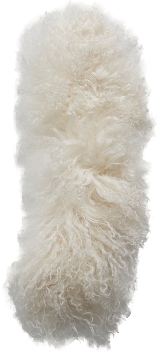 Herno Mongolian fur collar Wit