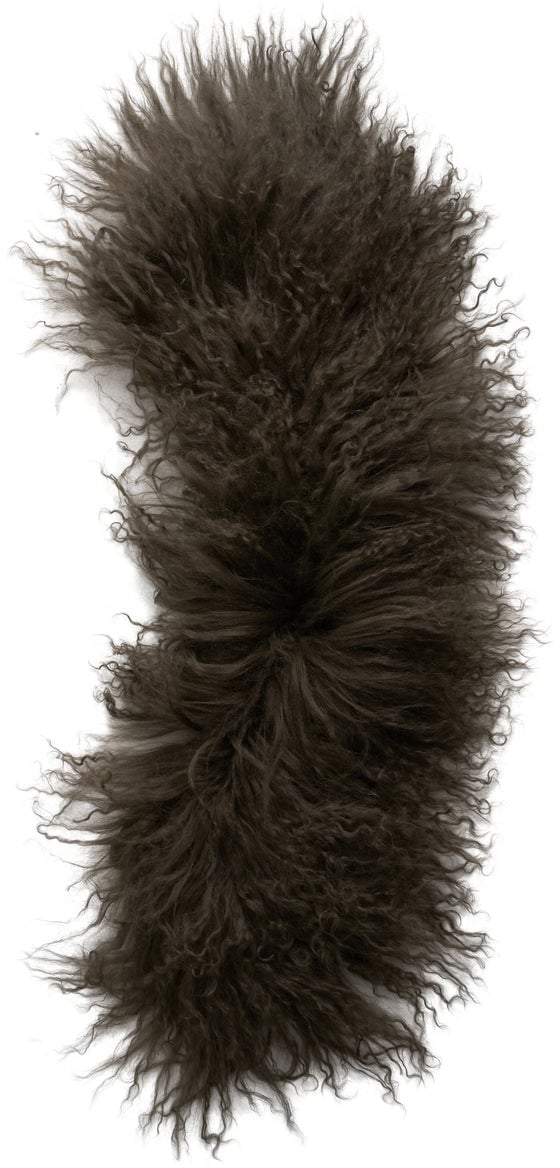 Herno Mongolian fur collar Groen
