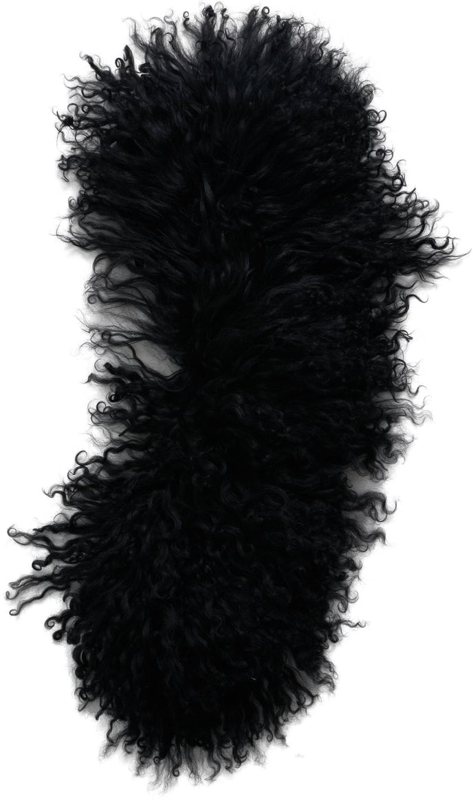 Herno Mongolian fur collar Zwart
