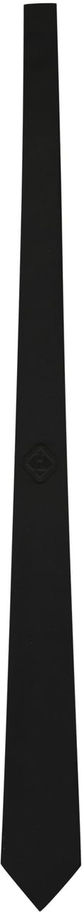 Herno Elegant black tie for special occasions Zwart