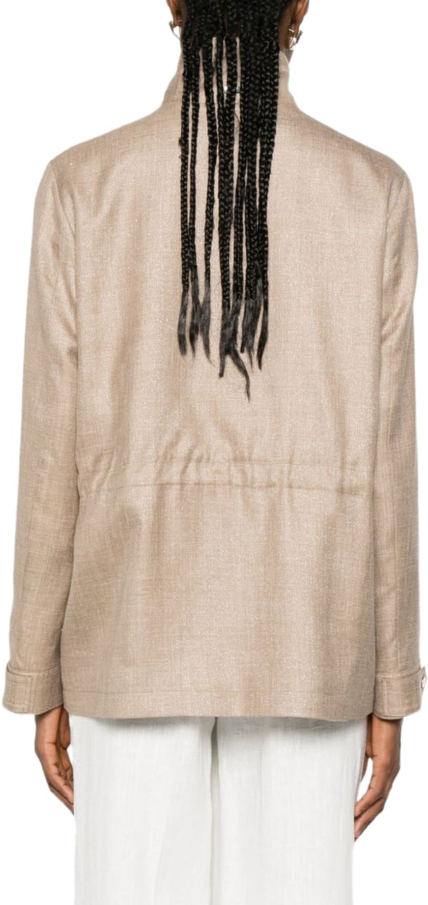 Herno Coats Camel Beige