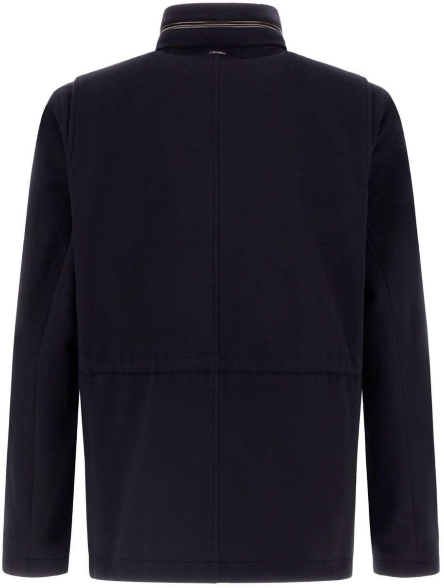 Herno Coats Blu Navy