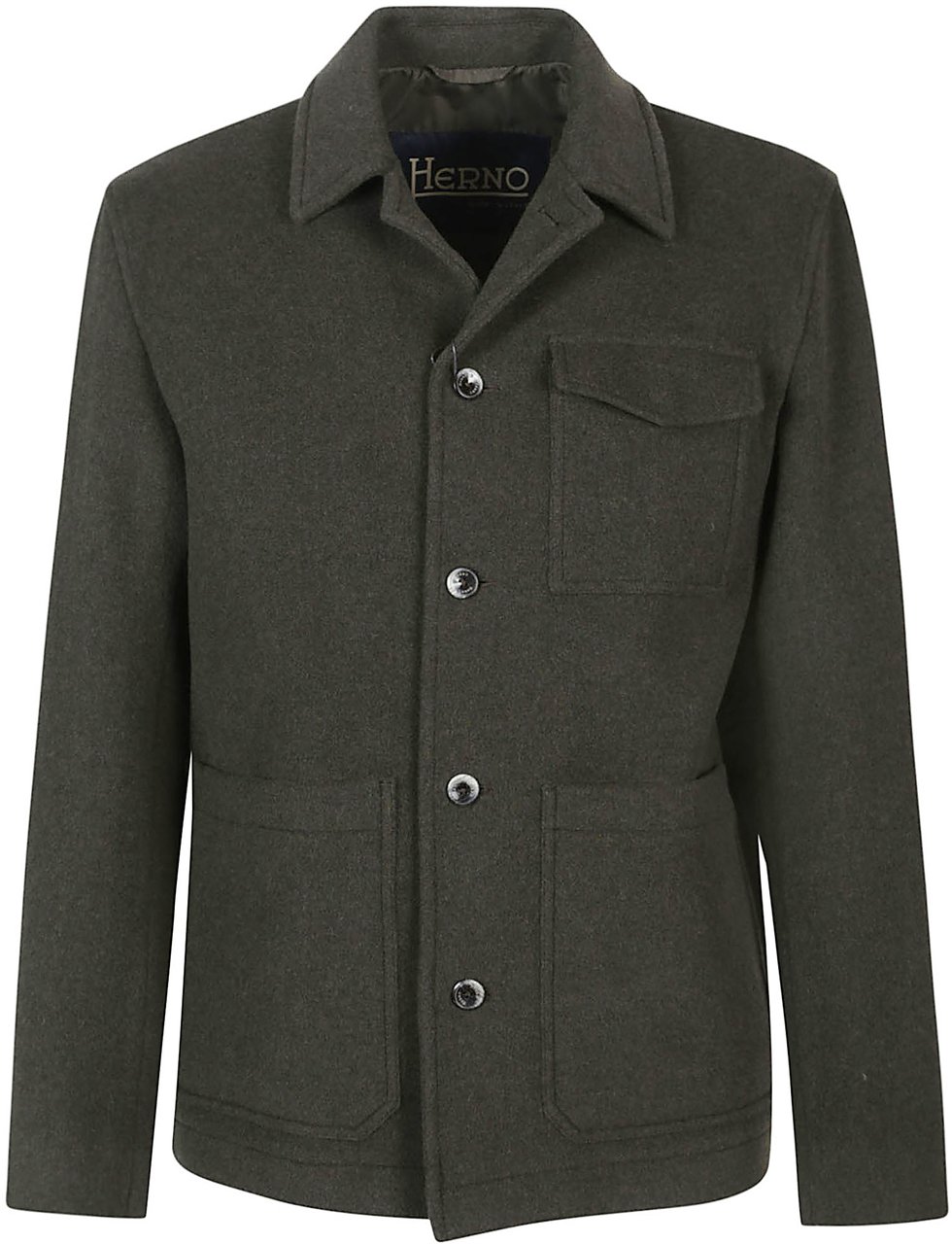 Herno Field Jacket Green Groen