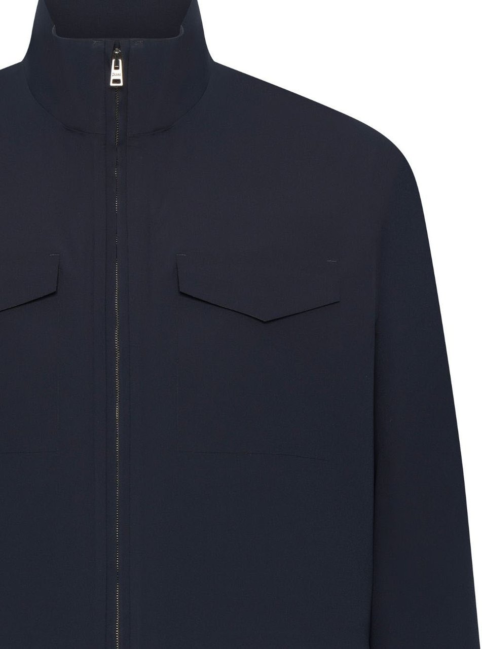 Herno Coats Blu Navy Navy
