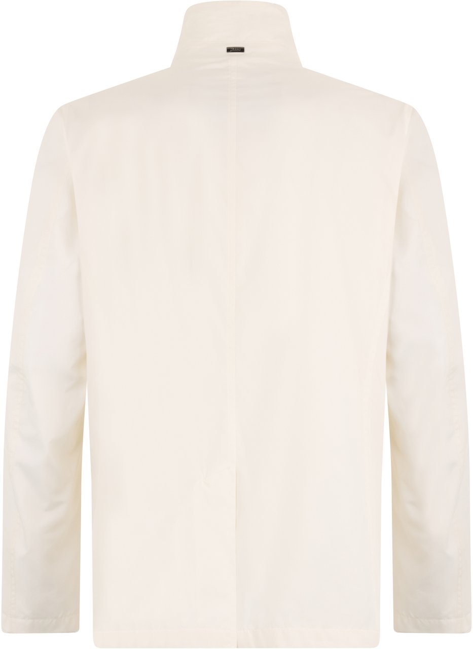 Herno Elegant jacket in a soft white fabric Wit