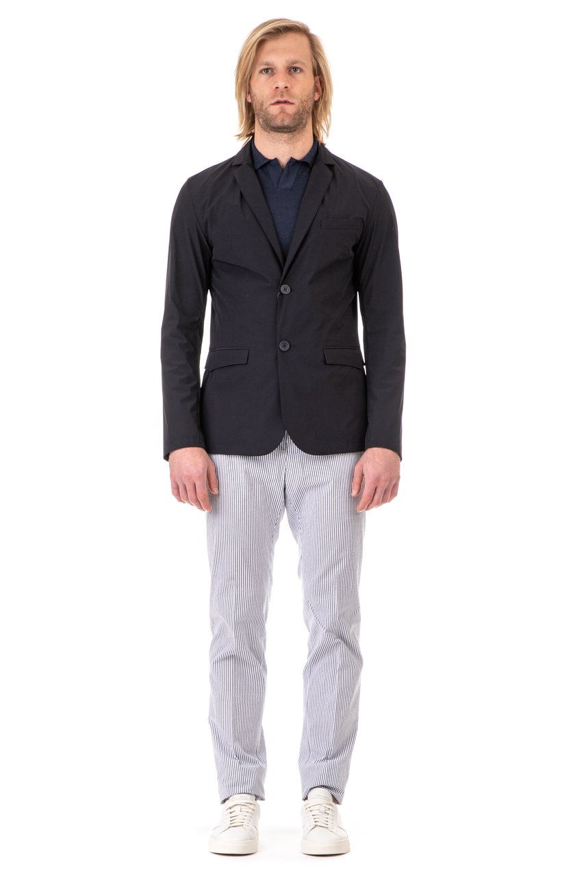 Herno Stretch Nylon Jacket Zwart