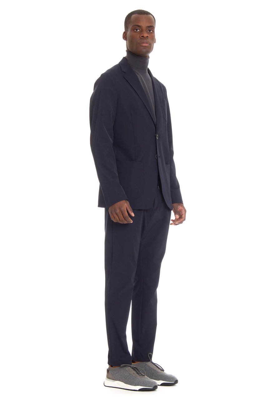Herno Stretch Nylon Technical Jacket Zwart