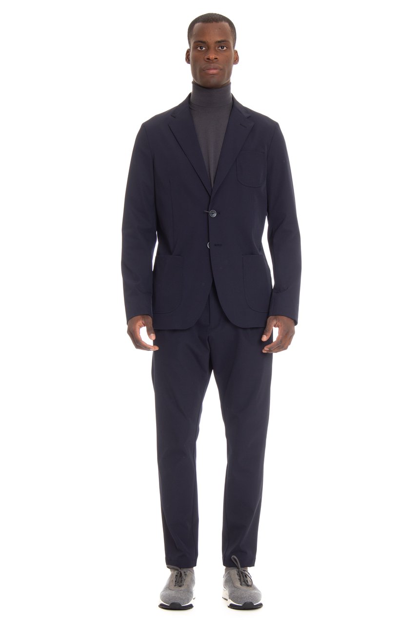 Herno Stretch Nylon Technical Jacket Zwart