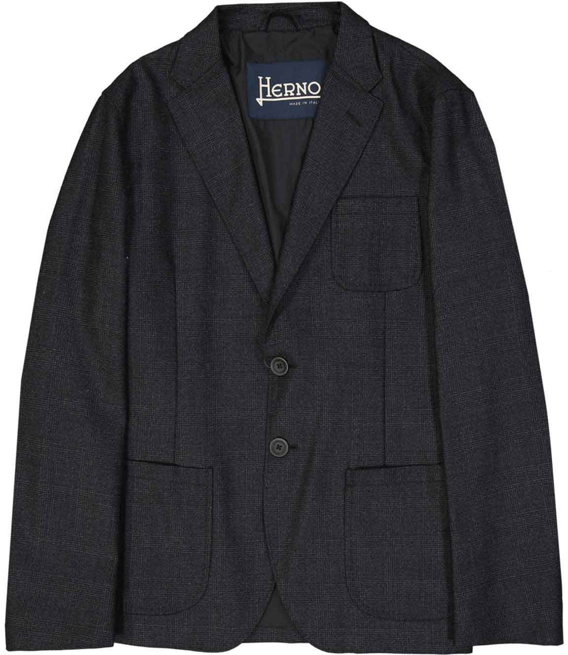 Herno HERNO Wool Blazer Jacket Grijs