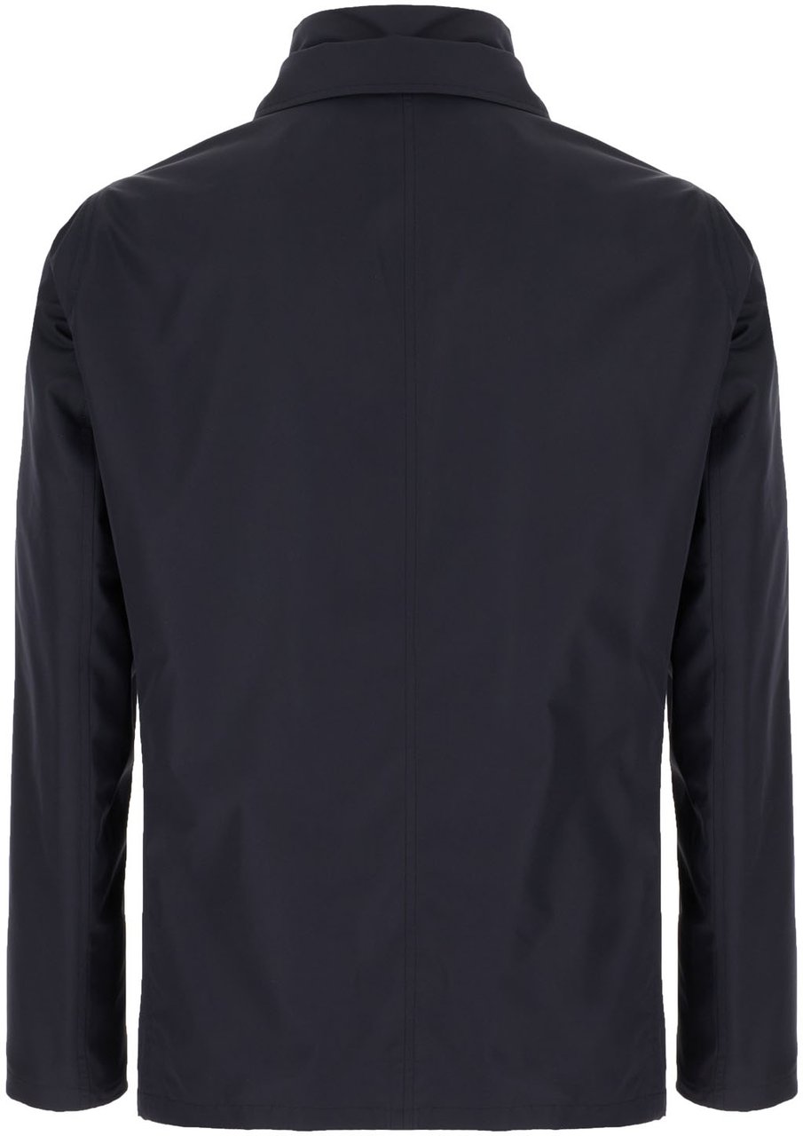 Herno Herno Blu fabric jacket Blauw