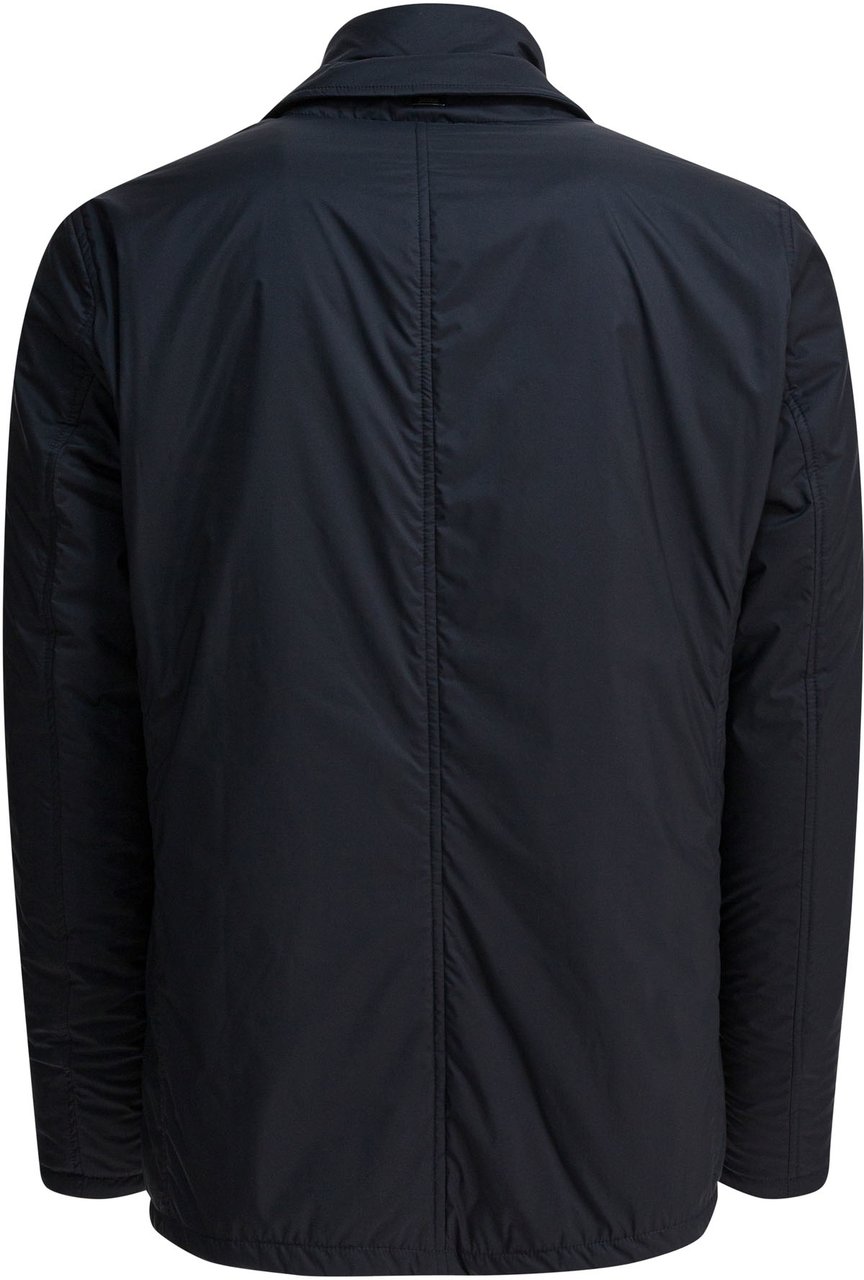 Herno Ecoage blazer Blauw