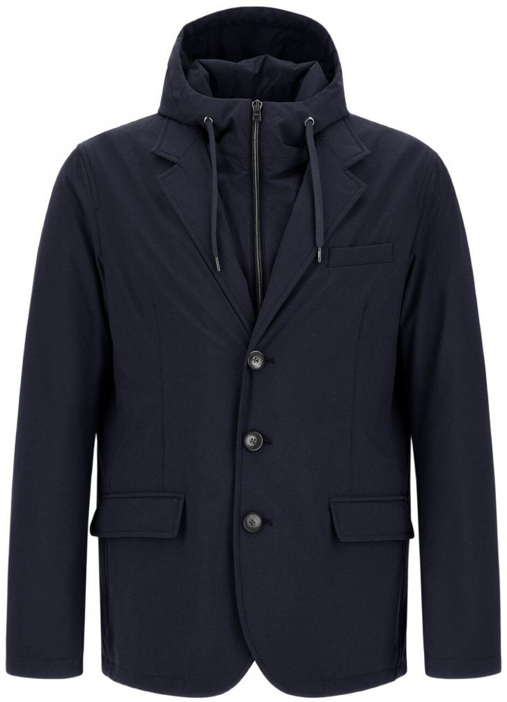 Herno Jackets Navy Navy