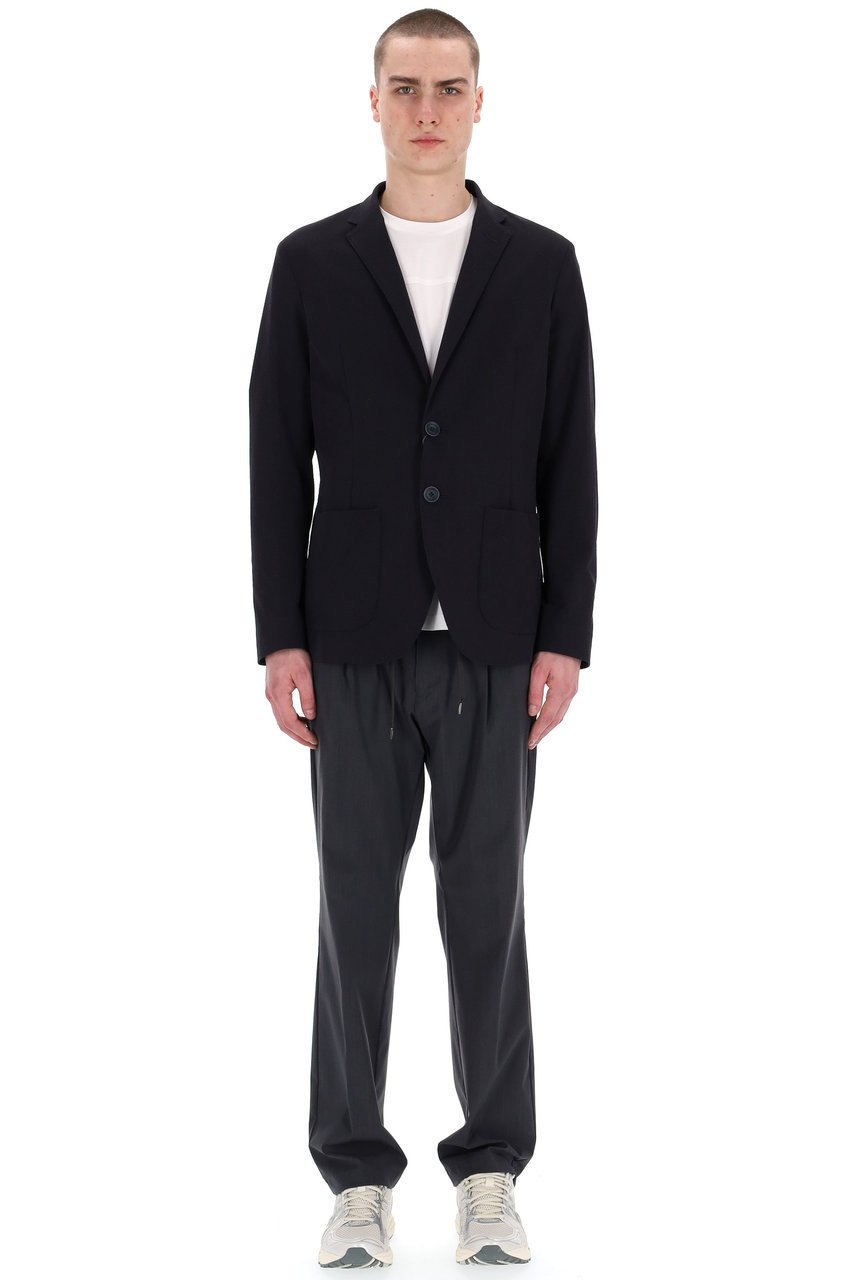 Herno Superlight Embossed Nylon Jacket Zwart