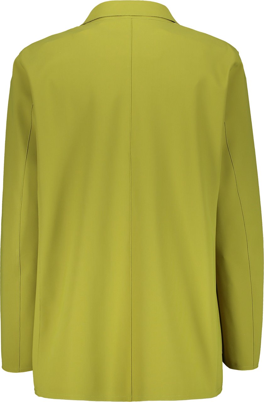 Herno Single-breasted two-button blazer Groen