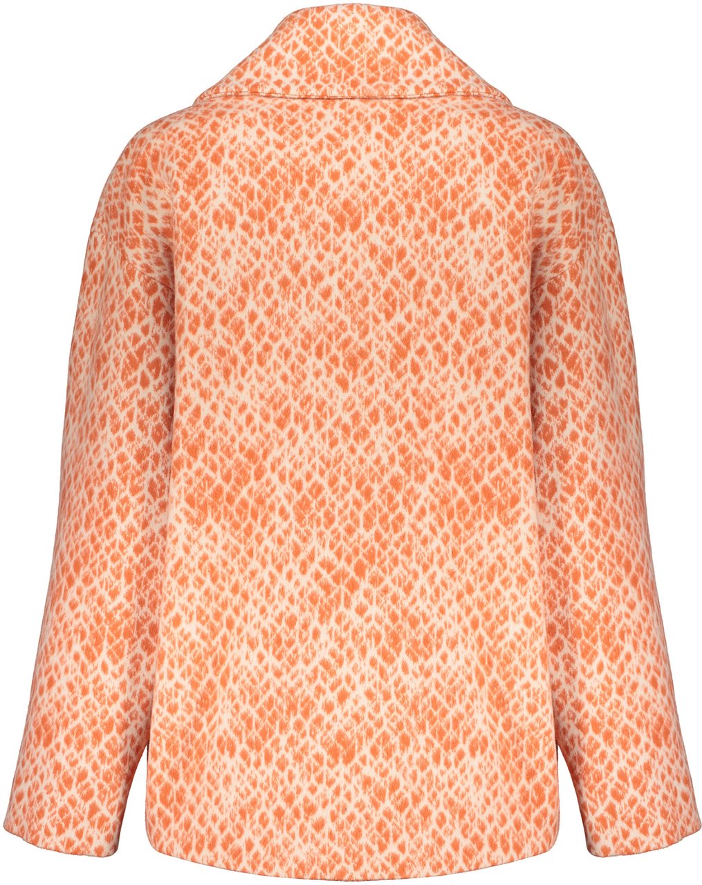 Herno Double-breasted short jacket Oranje