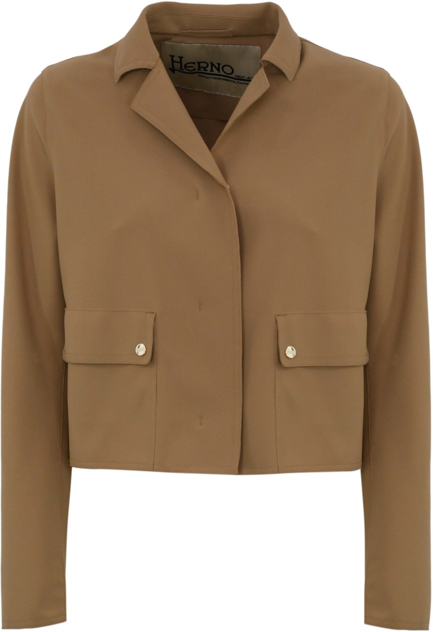 Herno Jackets Camel Beige