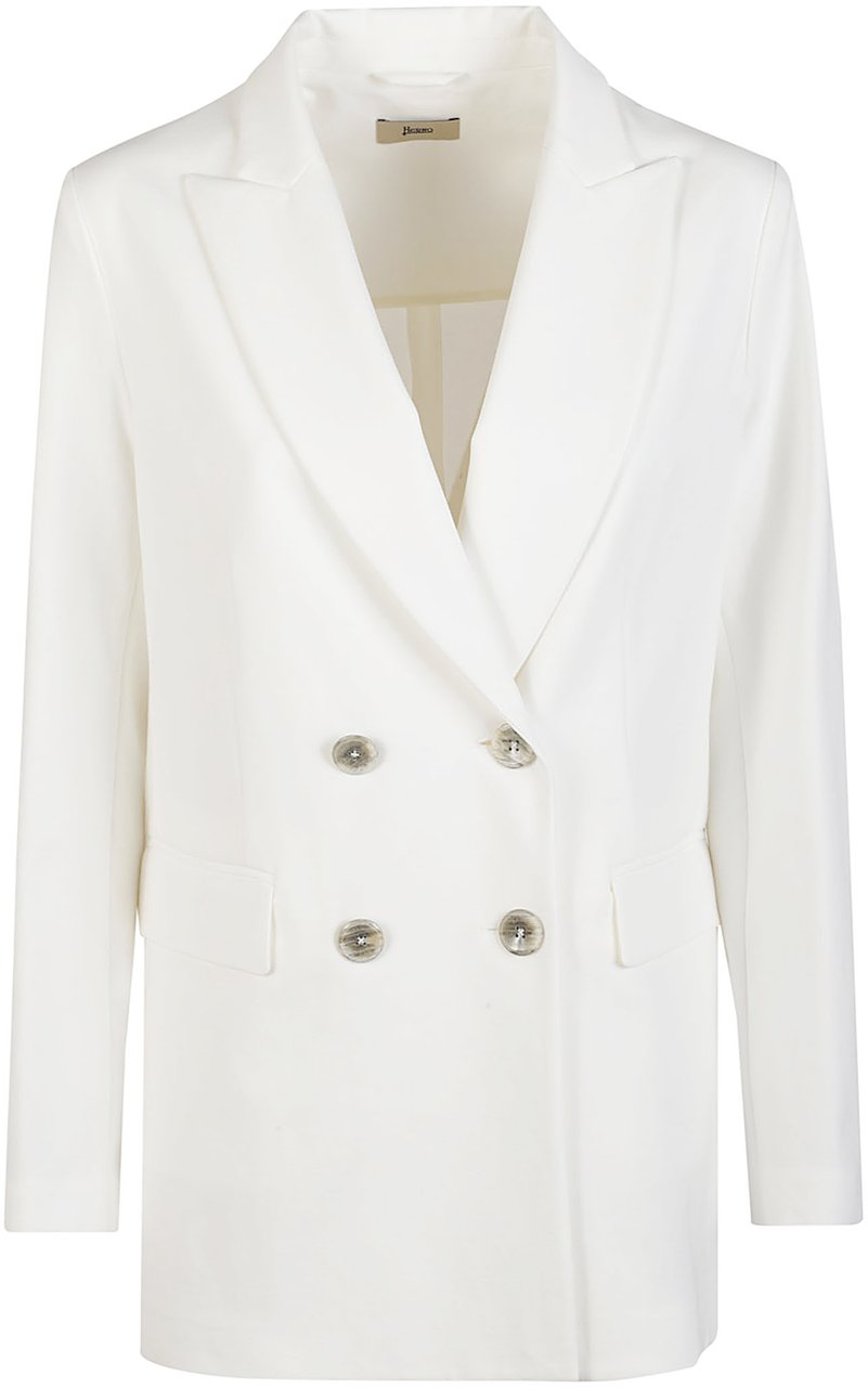 Herno Jacket White Wit
