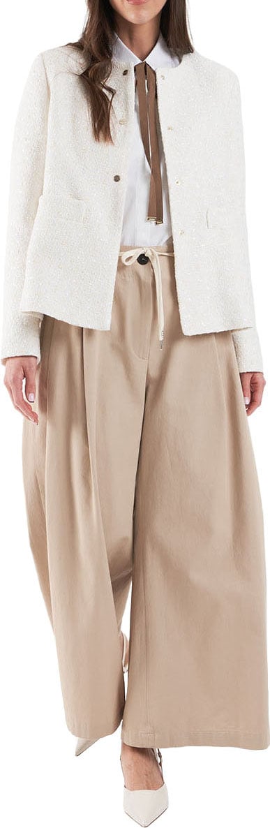 Herno Tweed jacket Wit