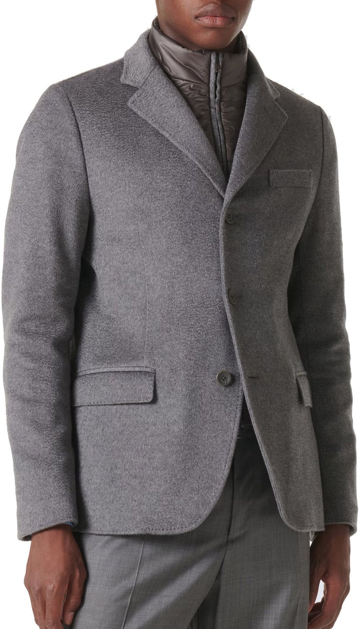 Herno HERNO Cashmere Blazer Jacket Grijs