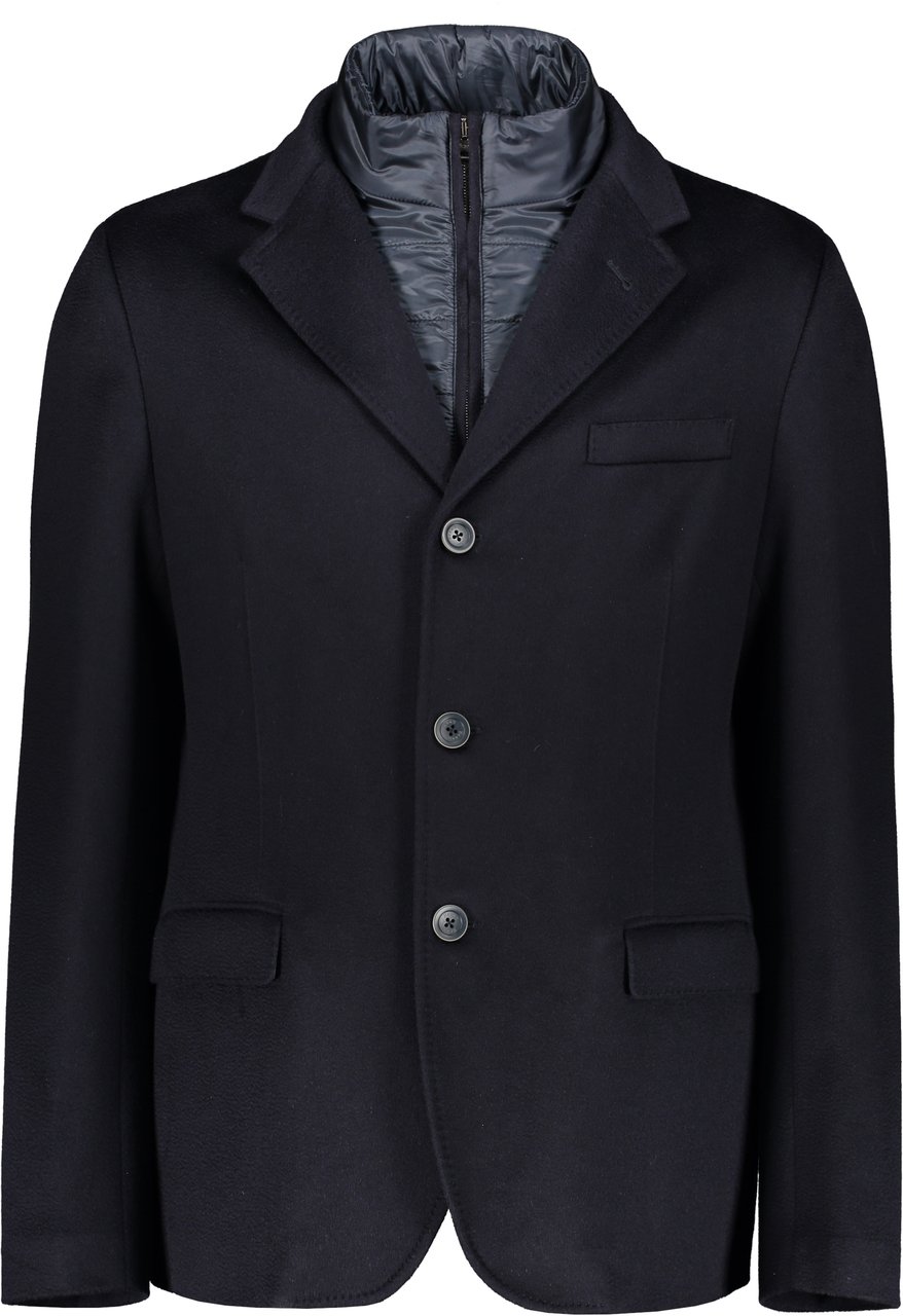 Herno Cashmere coat Blauw
