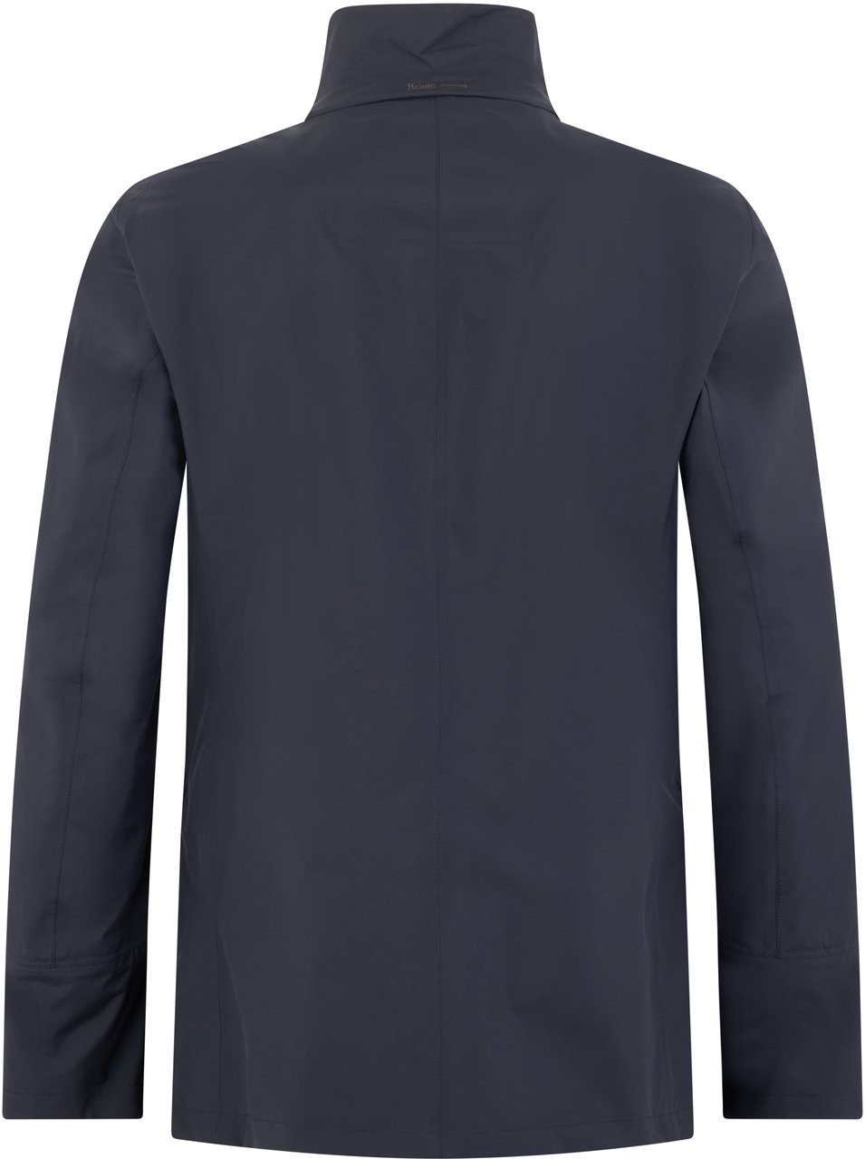 Herno Elegant dark blue jacket, modern style. Blauw