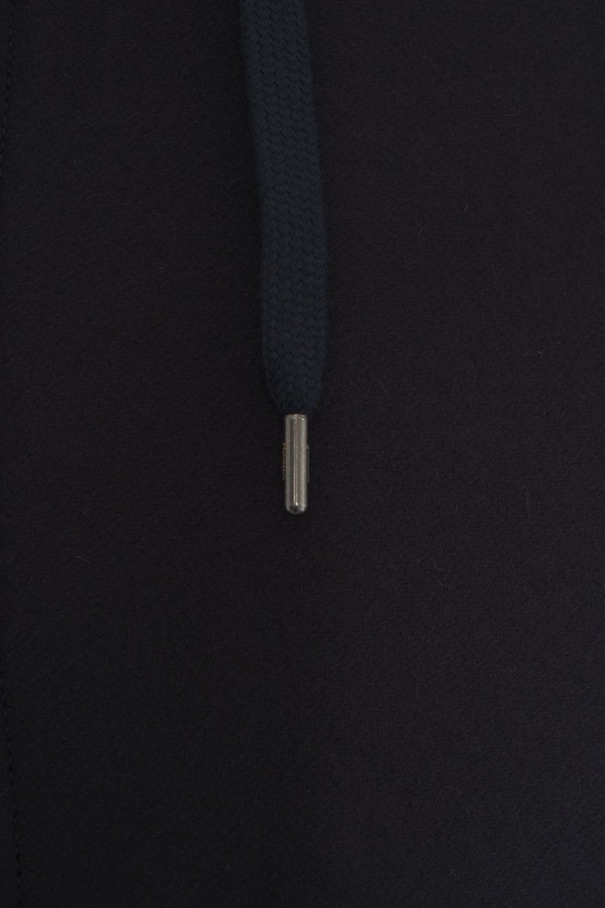 Herno Hooded jacket Blauw