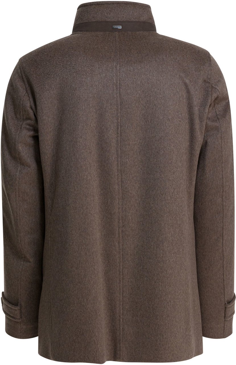 Herno Cashmere coat Bruin