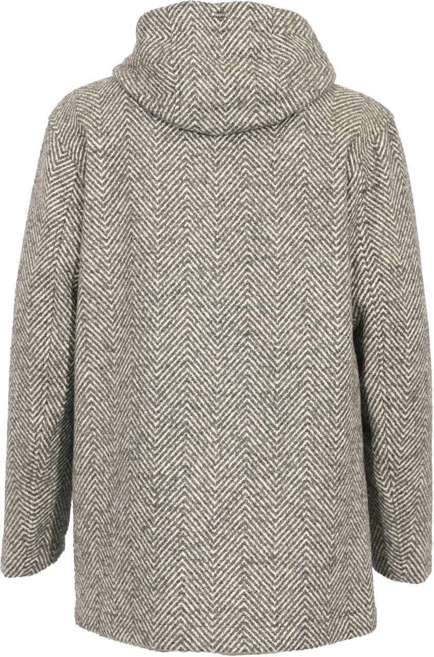 Herno Coats Light Grey Grijs