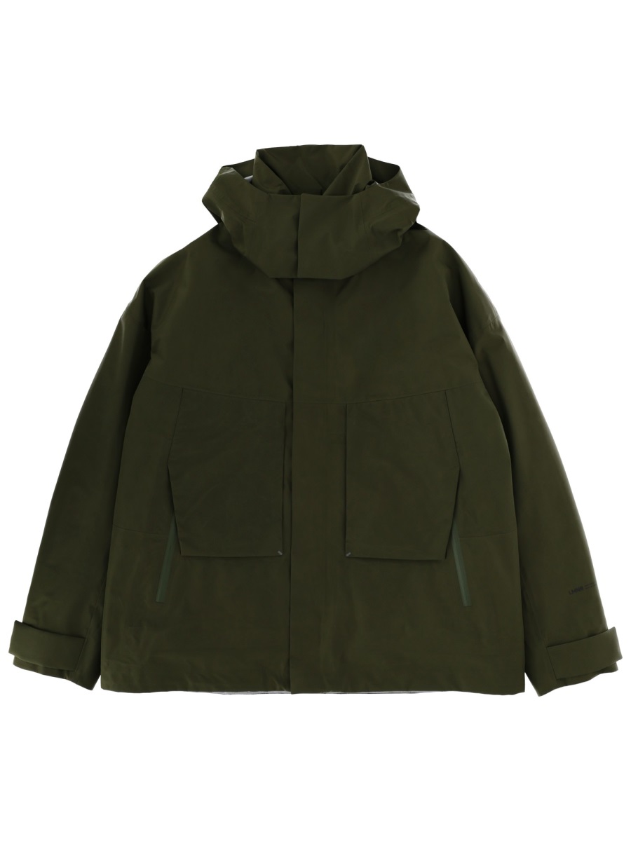 Herno Goretex High Collar Parka Zwart