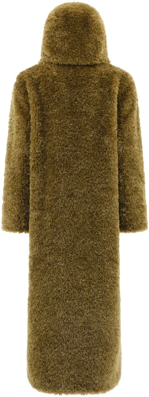 Herno HERNO CURLY FAUX FUR Coat Groen