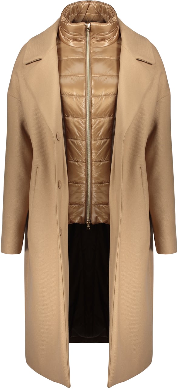 Herno Elegant beige coat for any occasion Beige