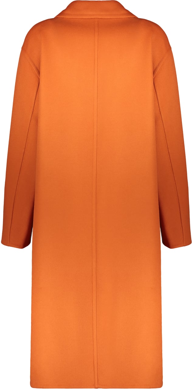 Herno Wool coat Oranje