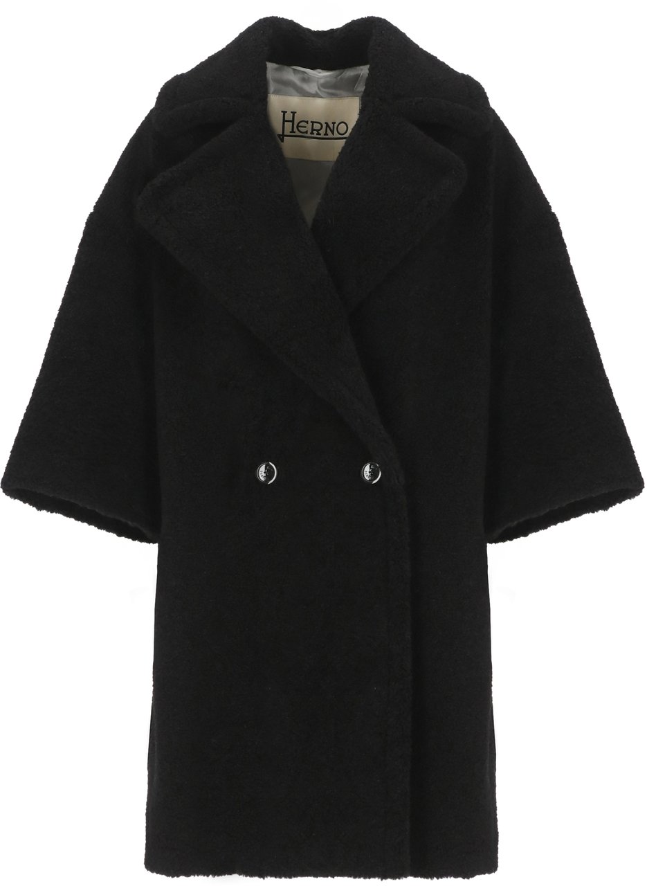 Herno Coats Black Zwart