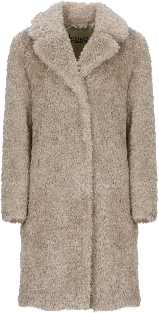 Herno Coats Beige Beige