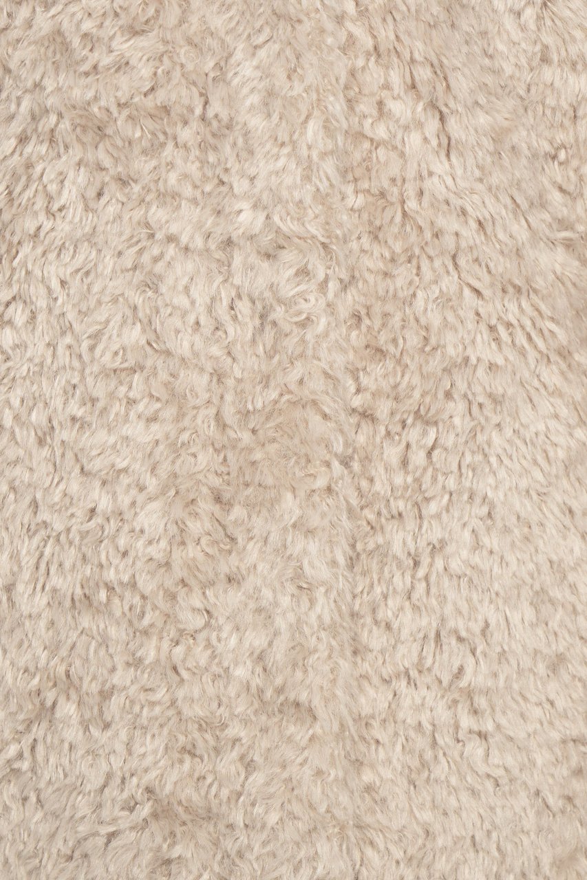 Herno Cappotto in ecopelliccia Beige