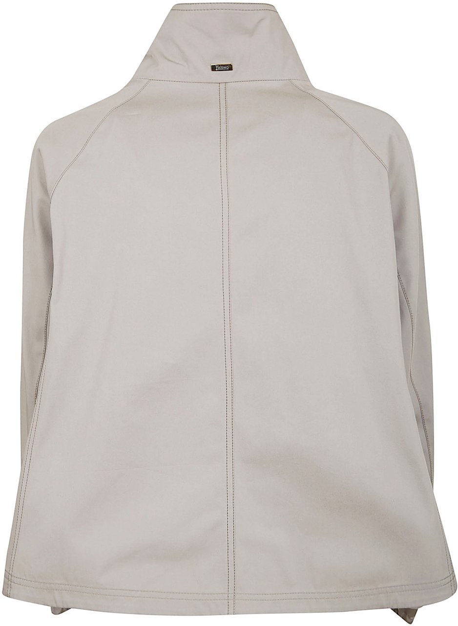 HERNO PADDED JACKET Donkergrijs