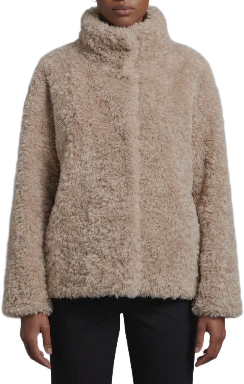Herno Coats Powder Beige