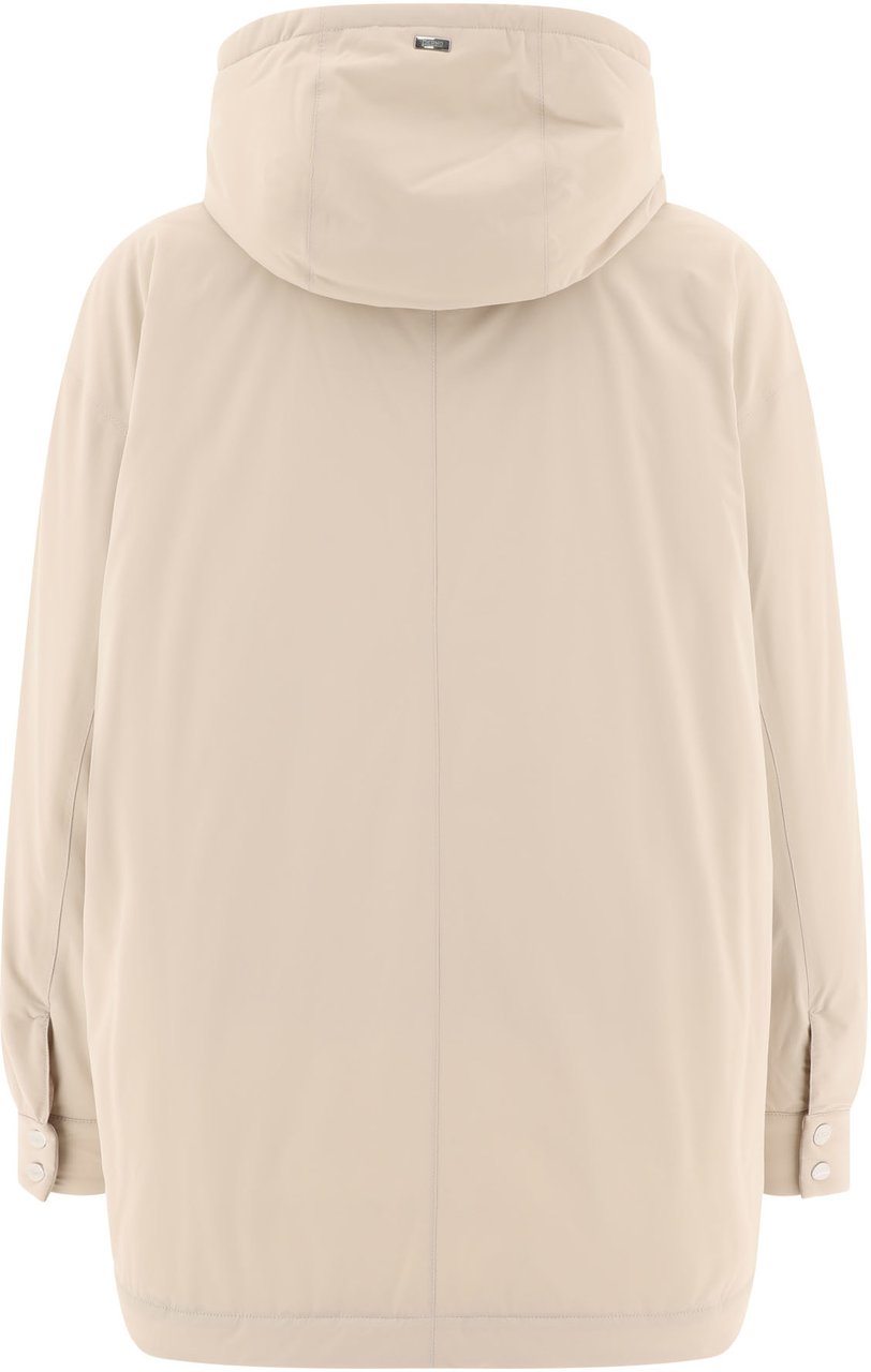 Herno "A-Shape" down jacket Beige