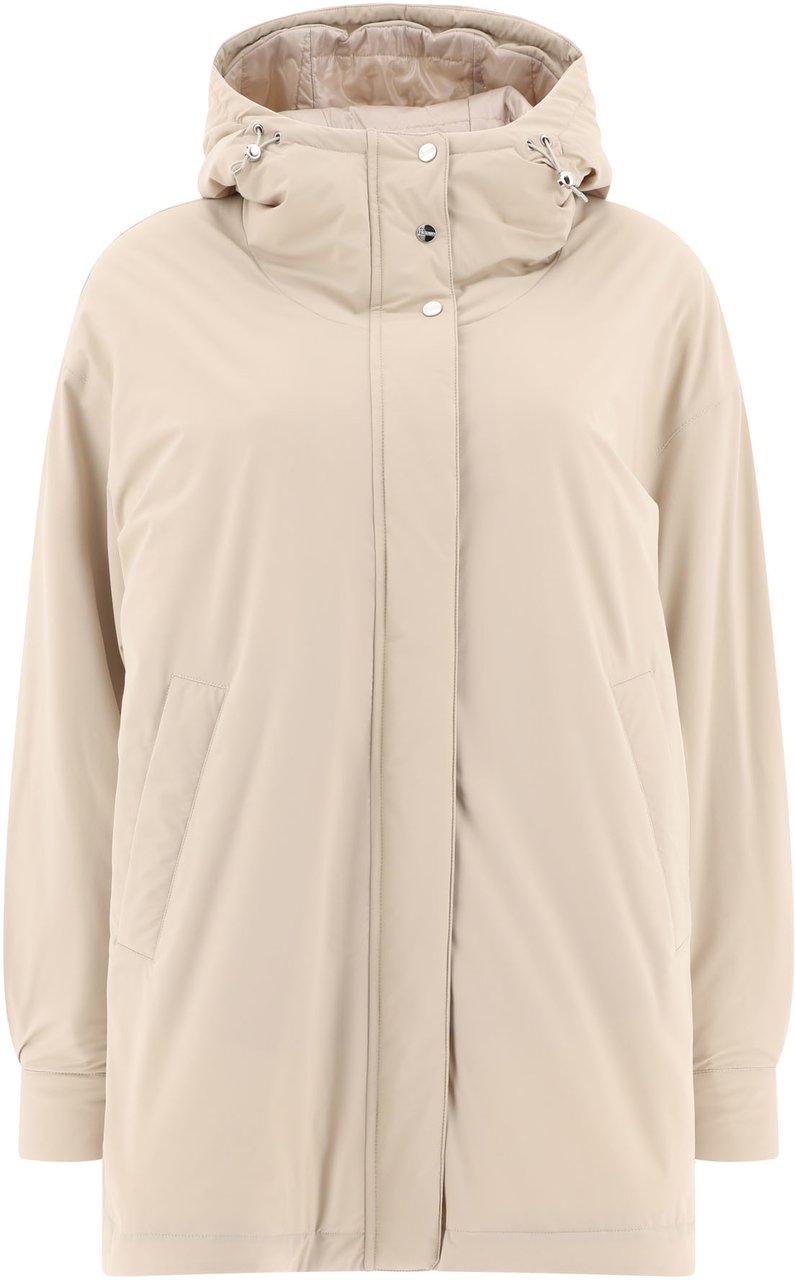 Herno "A-Shape" down jacket Beige