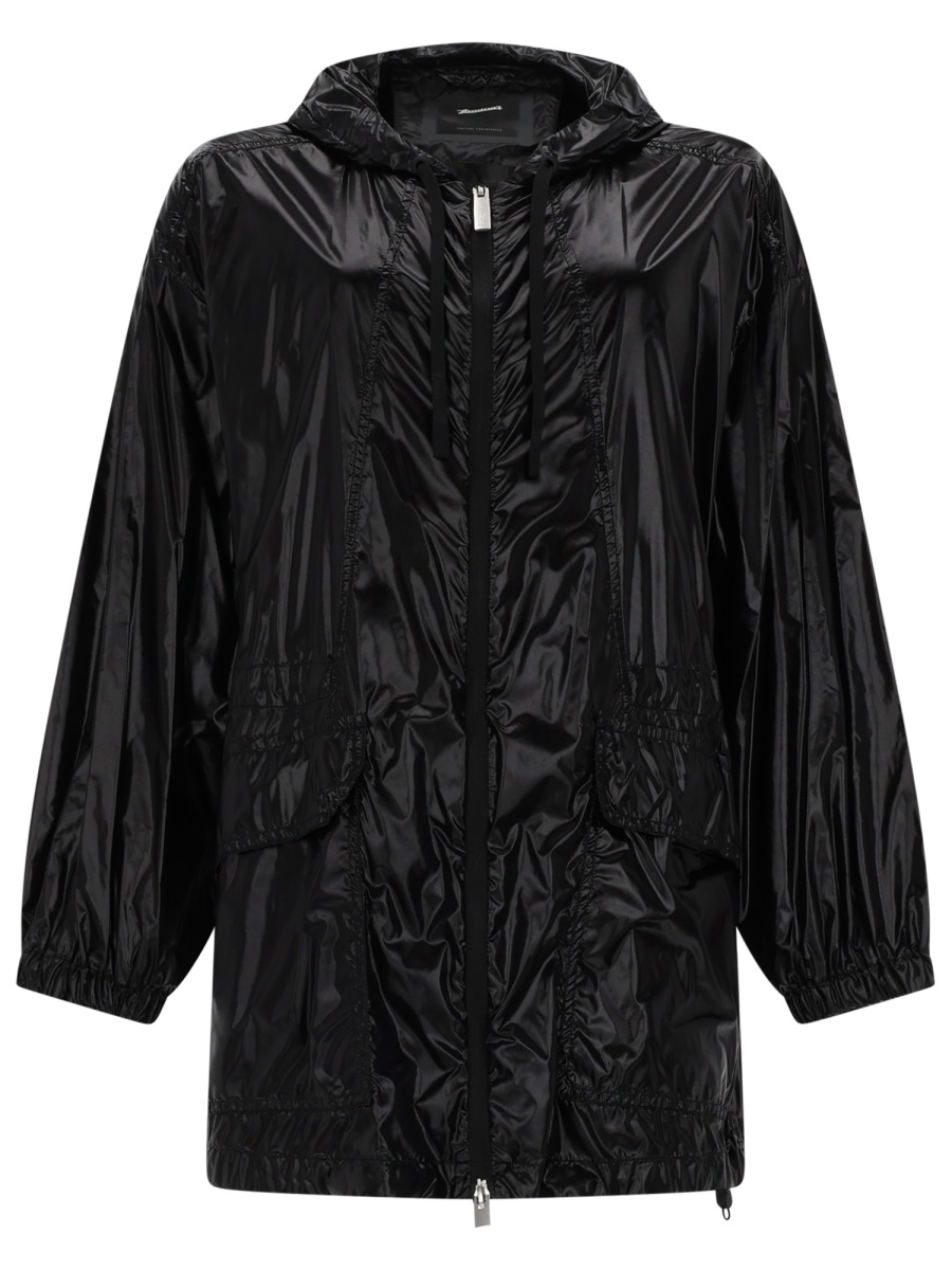 Herno Short Glossy Finish Parka Zwart