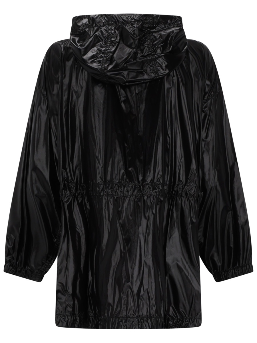 Herno Short Glossy Finish Parka Zwart