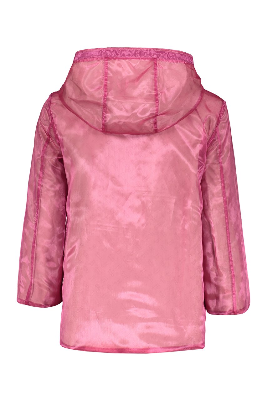 Herno Hooded reversible jacket Roze