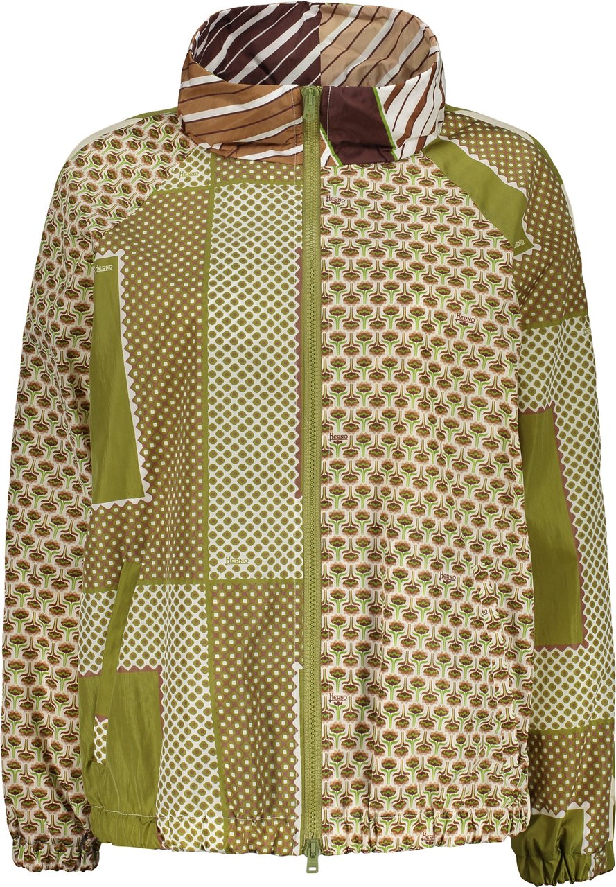 Herno Techno fabric jacket Groen