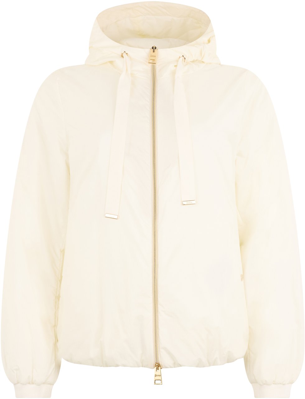 Herno White puffer jacket with a versatile and casual design Wit