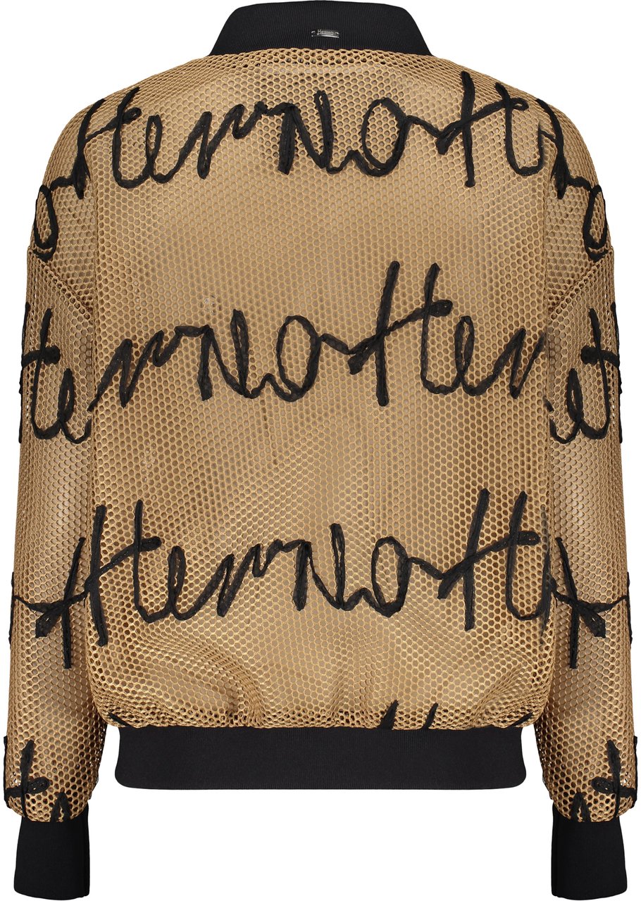 Herno Bomber with logo Neutraal