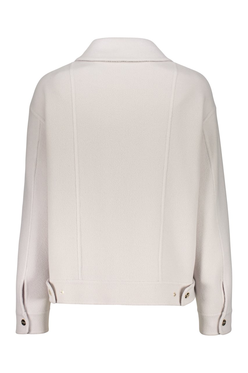 Herno Elegant jacket with zipper Neutraal