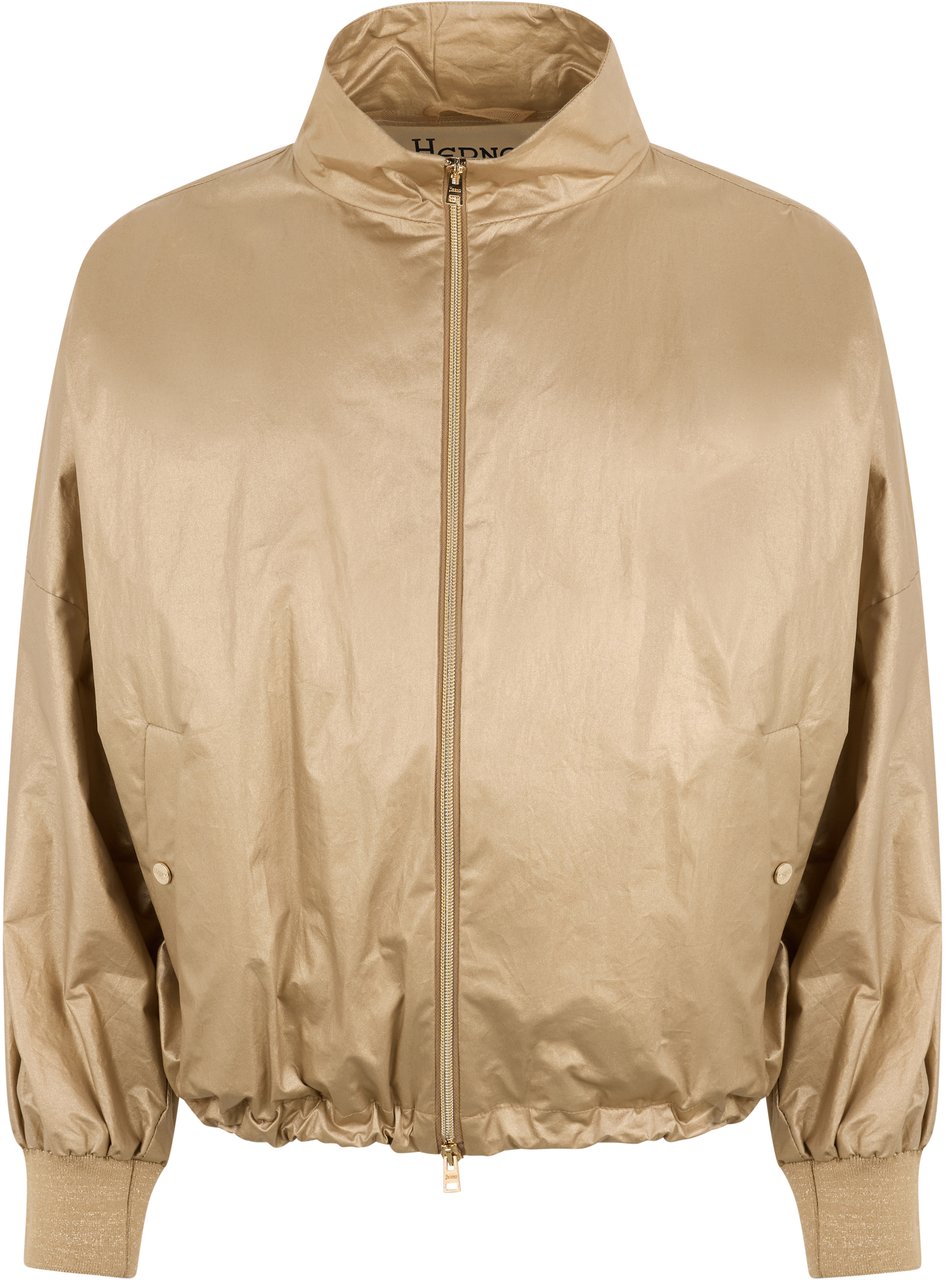 Herno Lightweight beige jacket with a versatile design Neutraal