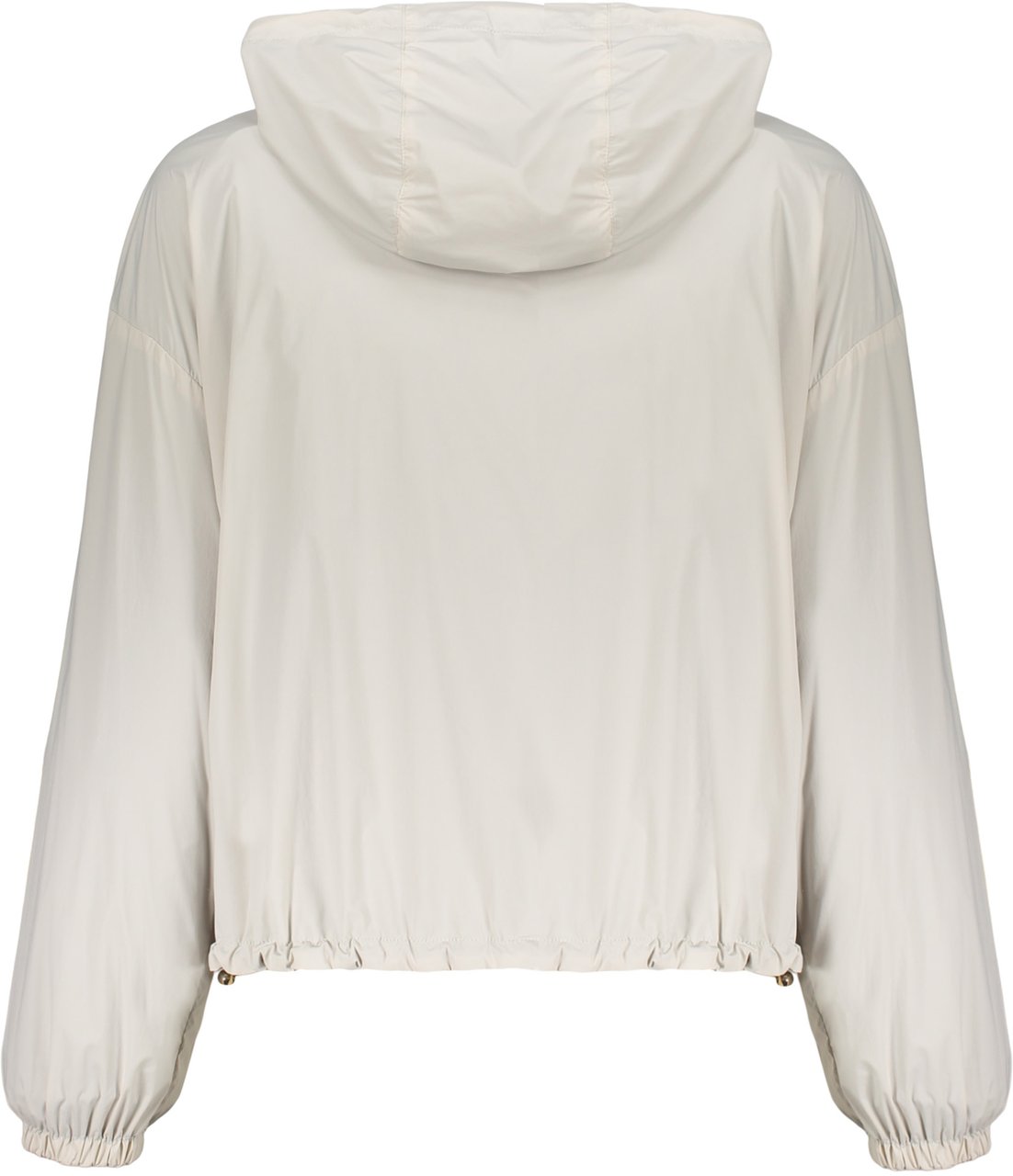 Herno Light jacket with hood and modern zip Grijs