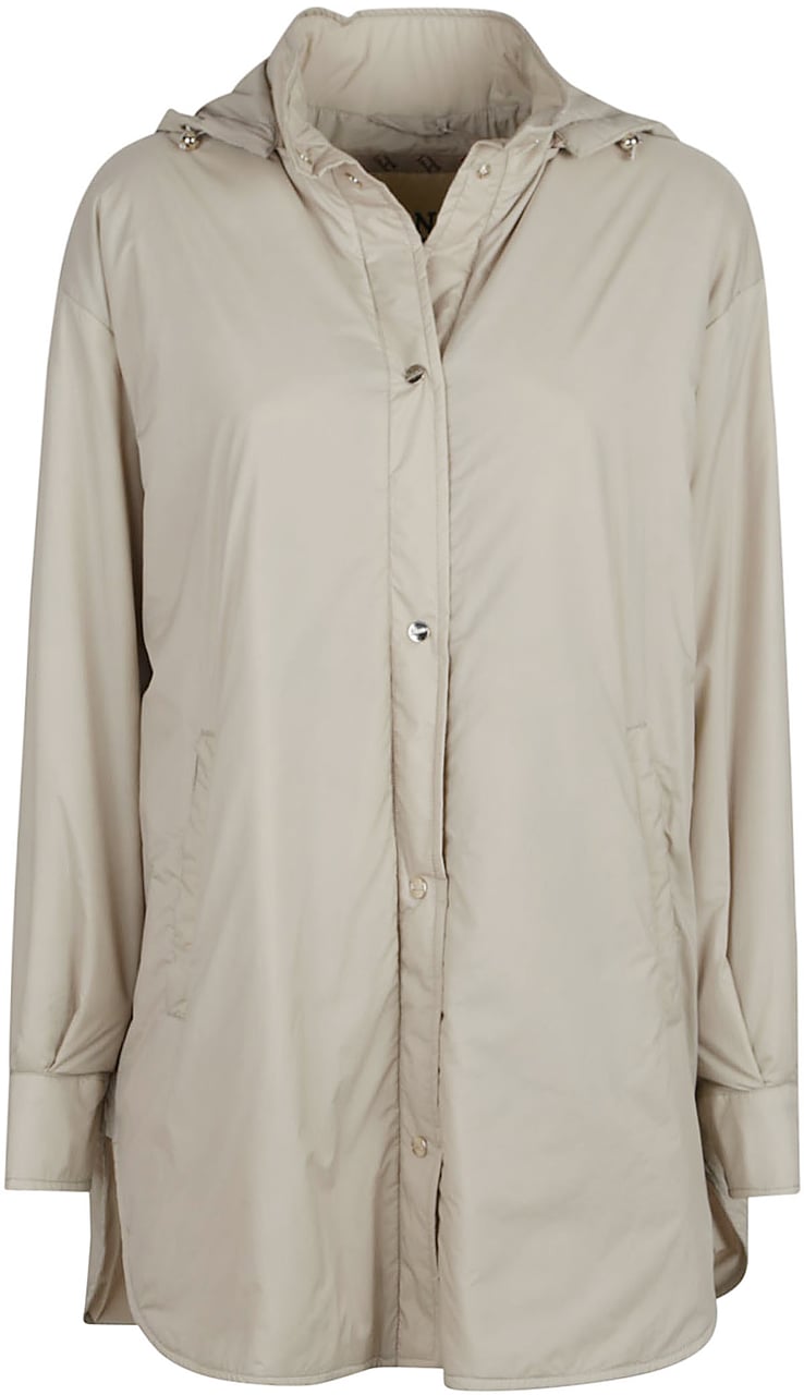 Herno Ecoage Shirt Jacket Nude & Neutrals Beige